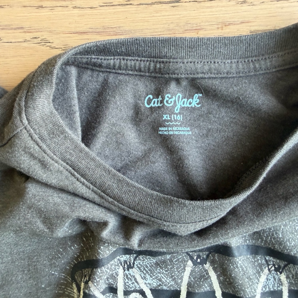 Cat & Jack Kids Boys Short Sleeve Graphic Tee Bundle Size XL (16) Never Worn - Picture 3 of 9